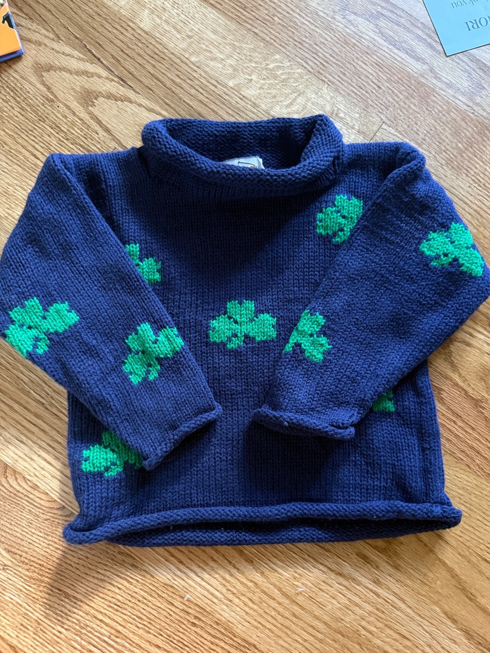 ☘️ Red Wagon Boston shamrock sweater 2T